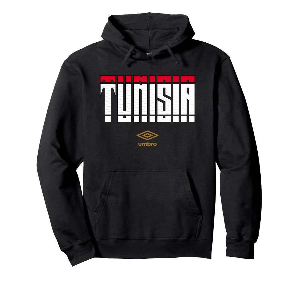 Umbro International Soccer Tunisia Hoodie - Minimalist Print Unisex