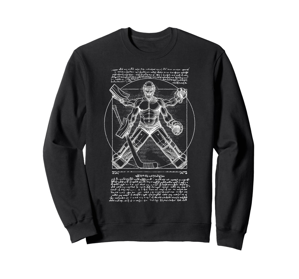 Ice Hockey Goalie Goalkeeper Sweatshirt - Streetwear Style for Adults