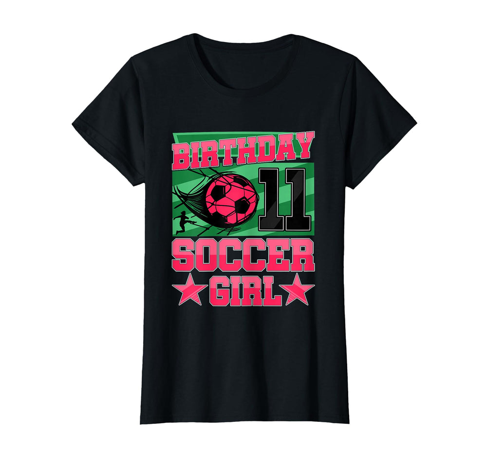 Soccer Birthday Party 11Th T-Shirt - Casual Everyday Wear for Adults