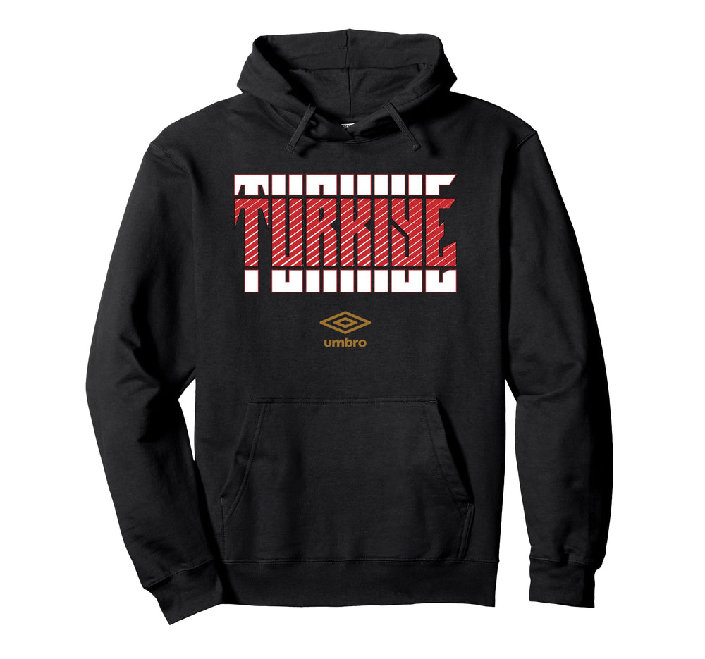Umbro International Soccer T Rkiye Hoodie - Minimalist Print Men Women