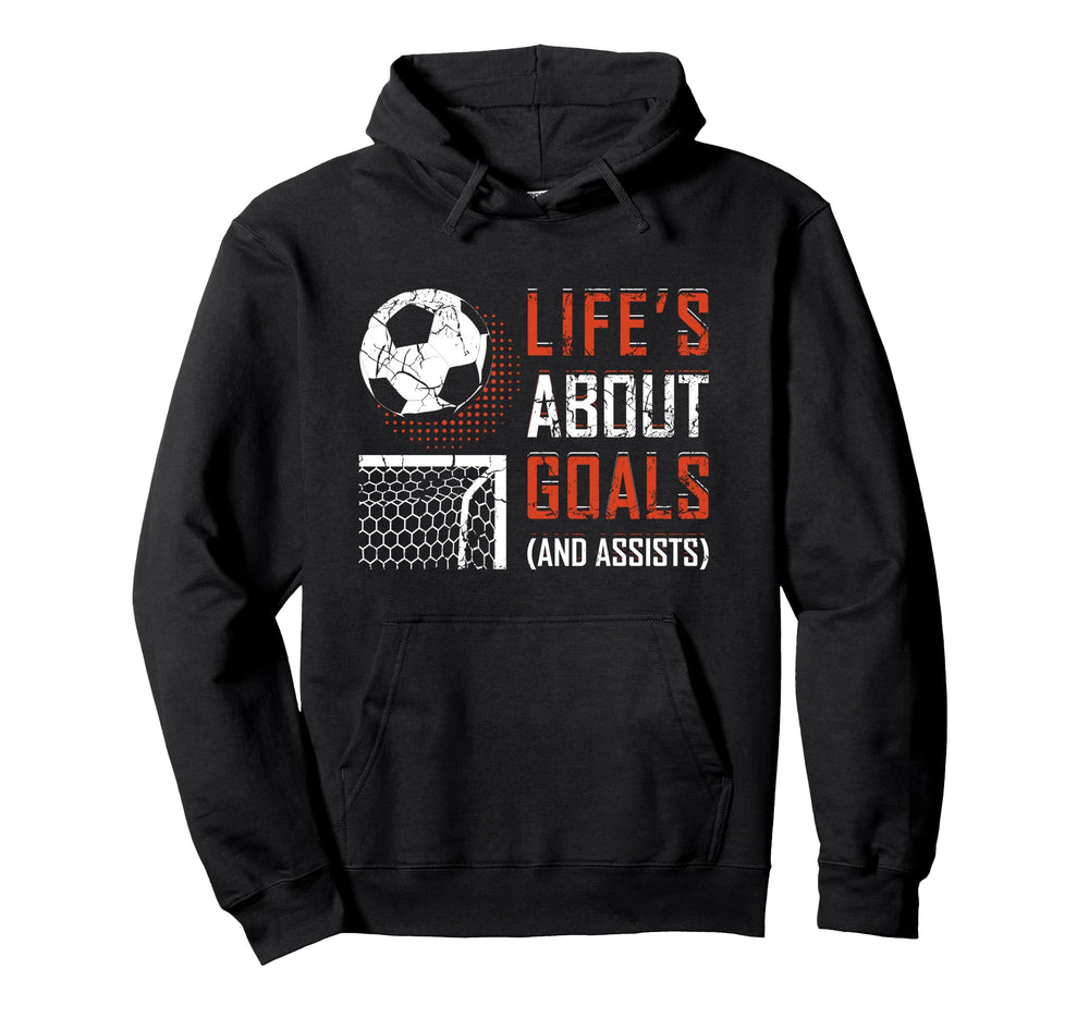 Funny Soccer Lover Teen Soccer Player Hoodie - Custom Art Print Unisex