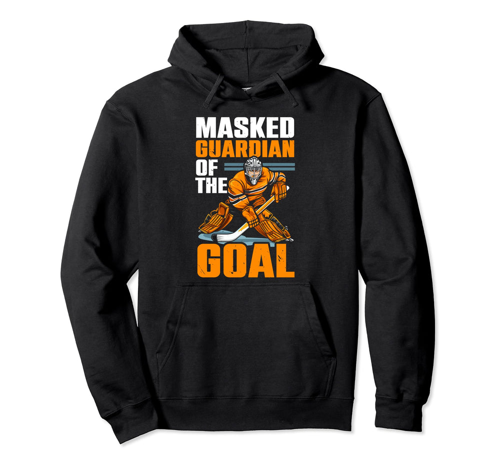 Ice Hockey Goalie Goaltender Keeper Hoodie - Fun Novelty Design for Adults