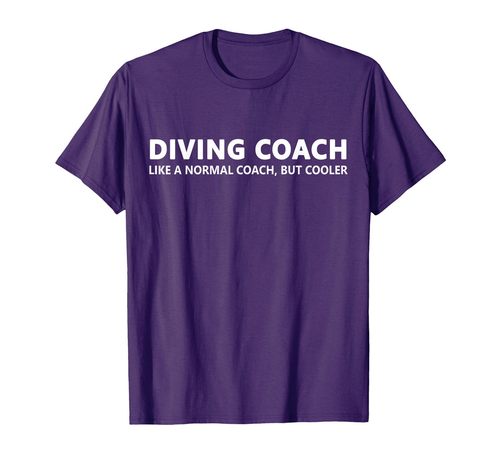 Funny Diving Coach Definition Diving T-Shirt - Novelty Apparel Men Women