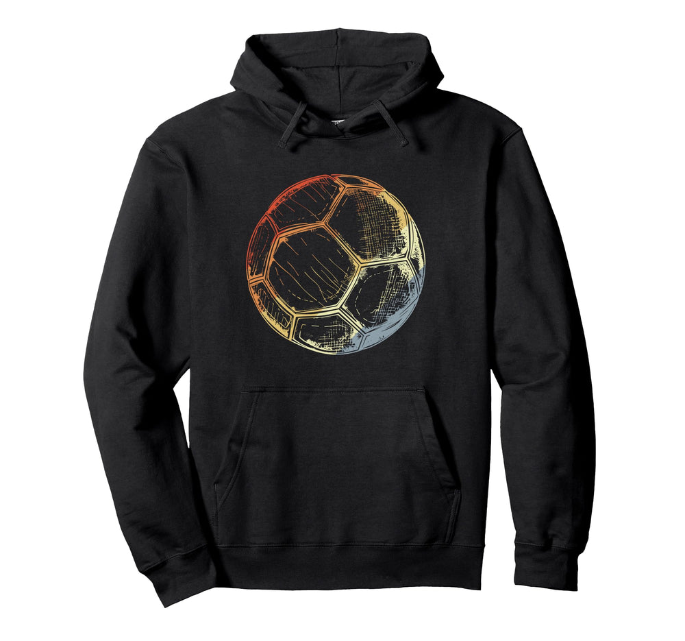 Soccer Ball Drawing Goal Keeper Hoodie - Aesthetic Graphic Unisex