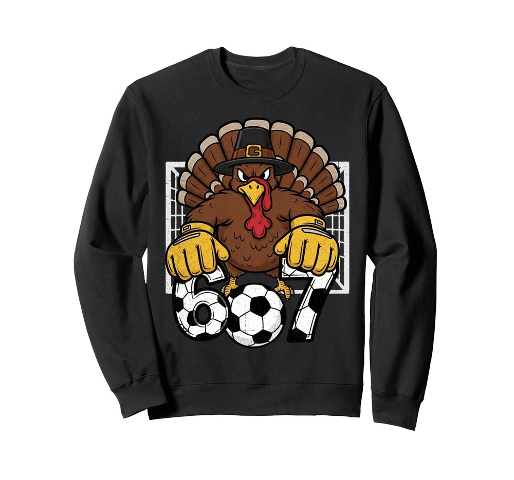 Turkey Goalie Soccer 67 Six Seven Sweatshirt - Custom Art Print for Adults