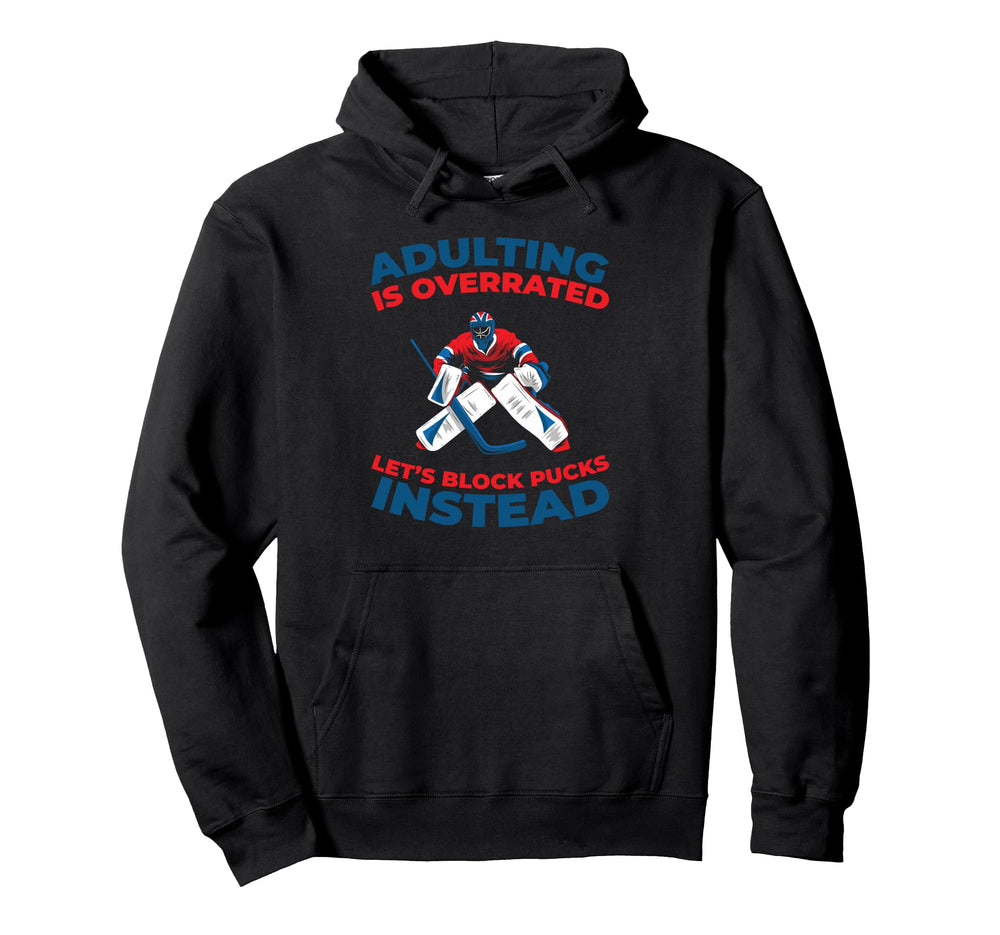 Hockey Goalkeeper Ice Hockey Goalie Hoodie - Custom Art Print Men Women