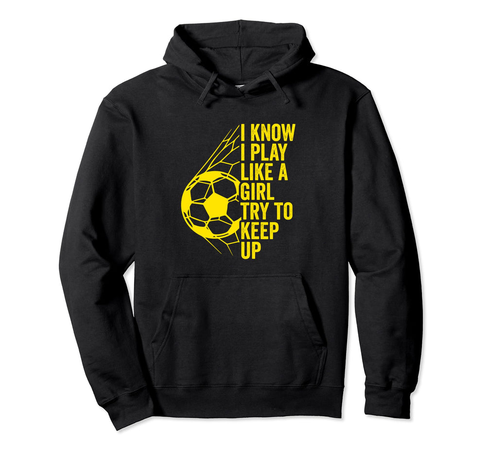 Sport Athlete Games Coach Soccer Fun Hoodie - Fun Novelty Design Unisex