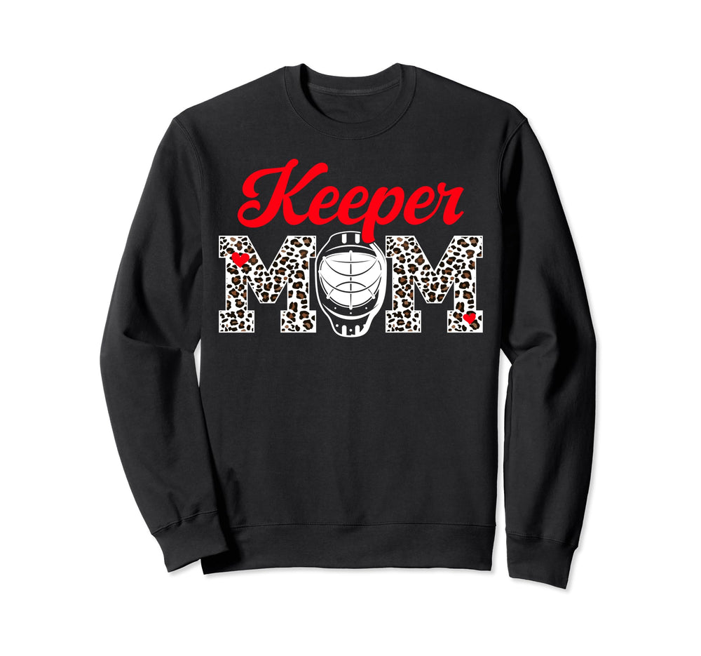 Ice Hockey Goalkeeper Mom Ice Sweatshirt - Streetwear Style for Adults