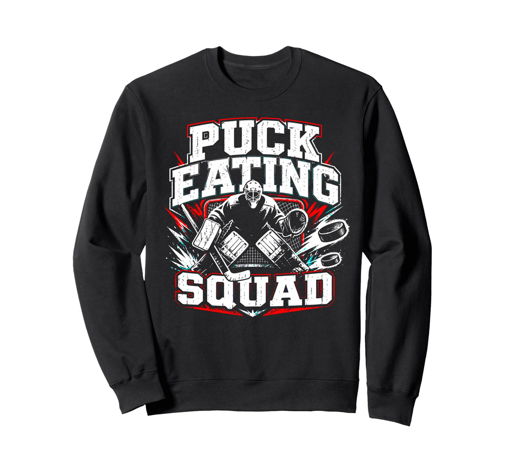 Ice Hockey Goalie Team Goalkeeper Hockey Sweatshirt - Graphic Print Unisex