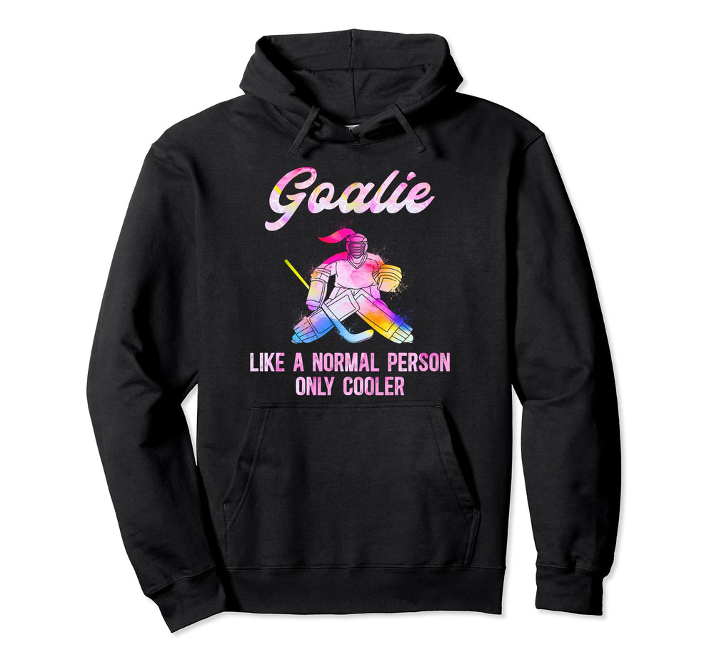 Ice Hockey Goalie Goaltender Ice Hockey Hoodie - Custom Art Print Unisex