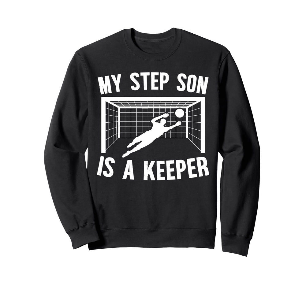 Soccer Keeper Step Mom Soccer Sweatshirt - Minimalist Print Men Women
