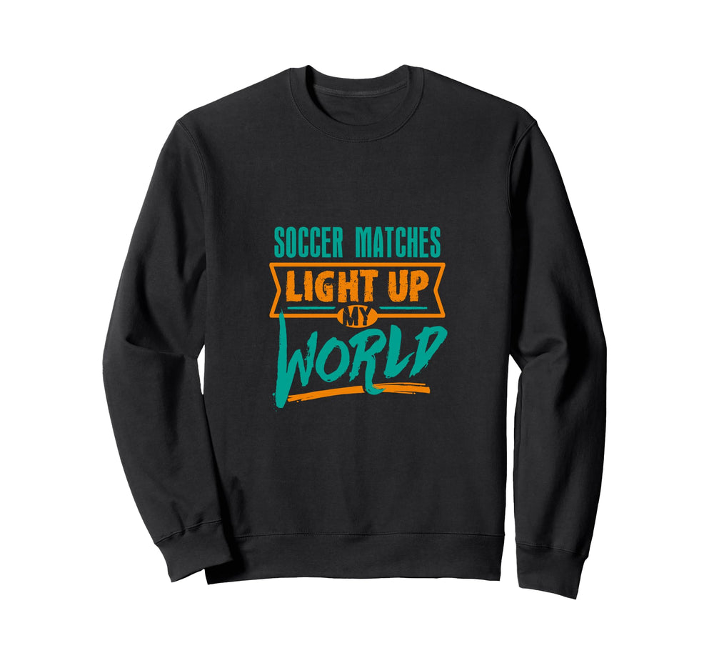 Soccer Team Goalie Soccer Ball Game Sweatshirt - Graphic Print for Adults