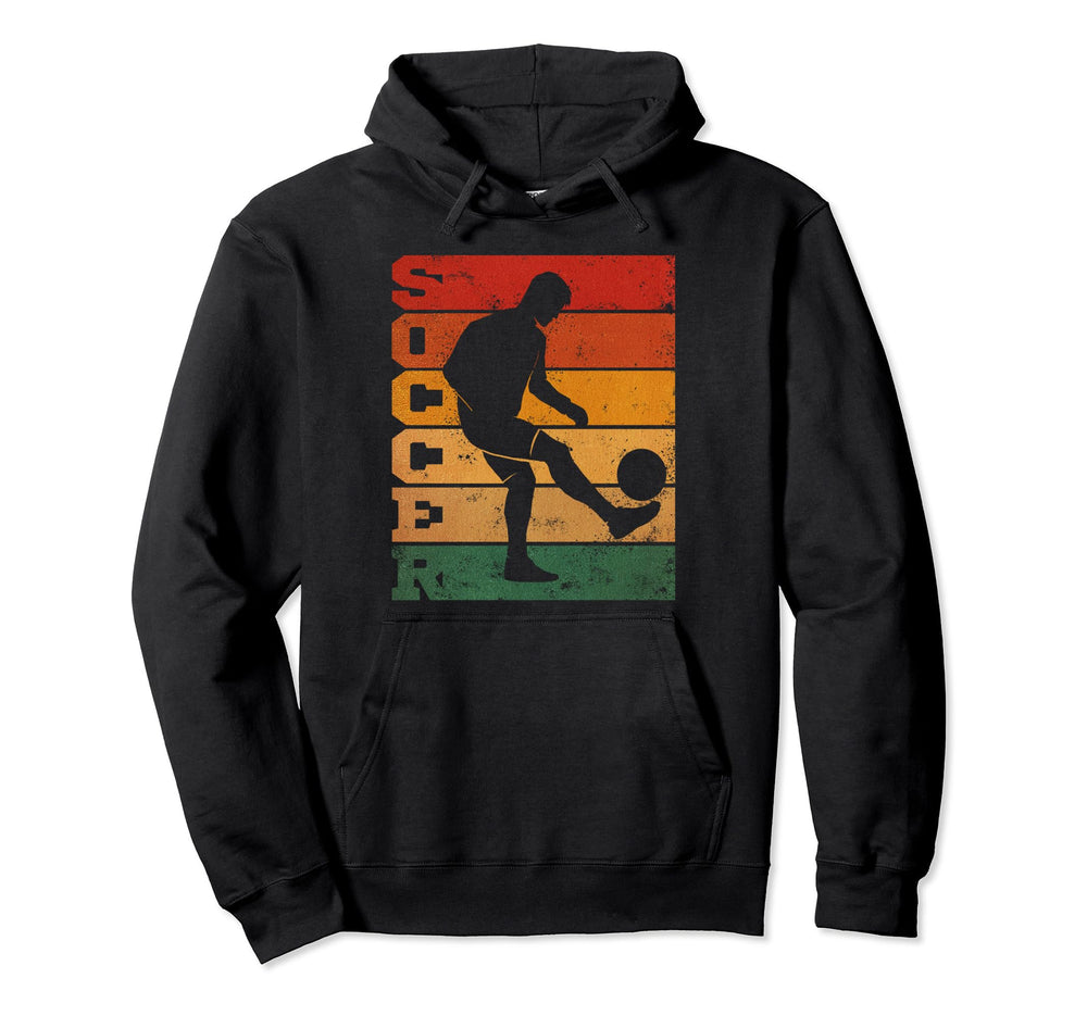 Soccer Goalie Distressed Goalkeeper Hoodie - Fun Novelty Design for Adults