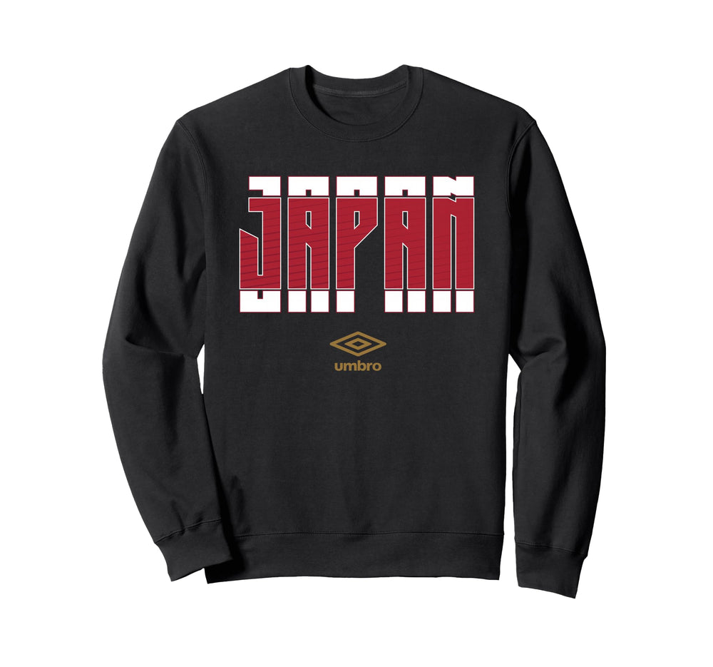 Umbro International Soccer Japan Stacked Sweatshirt - Graphic Print Unisex