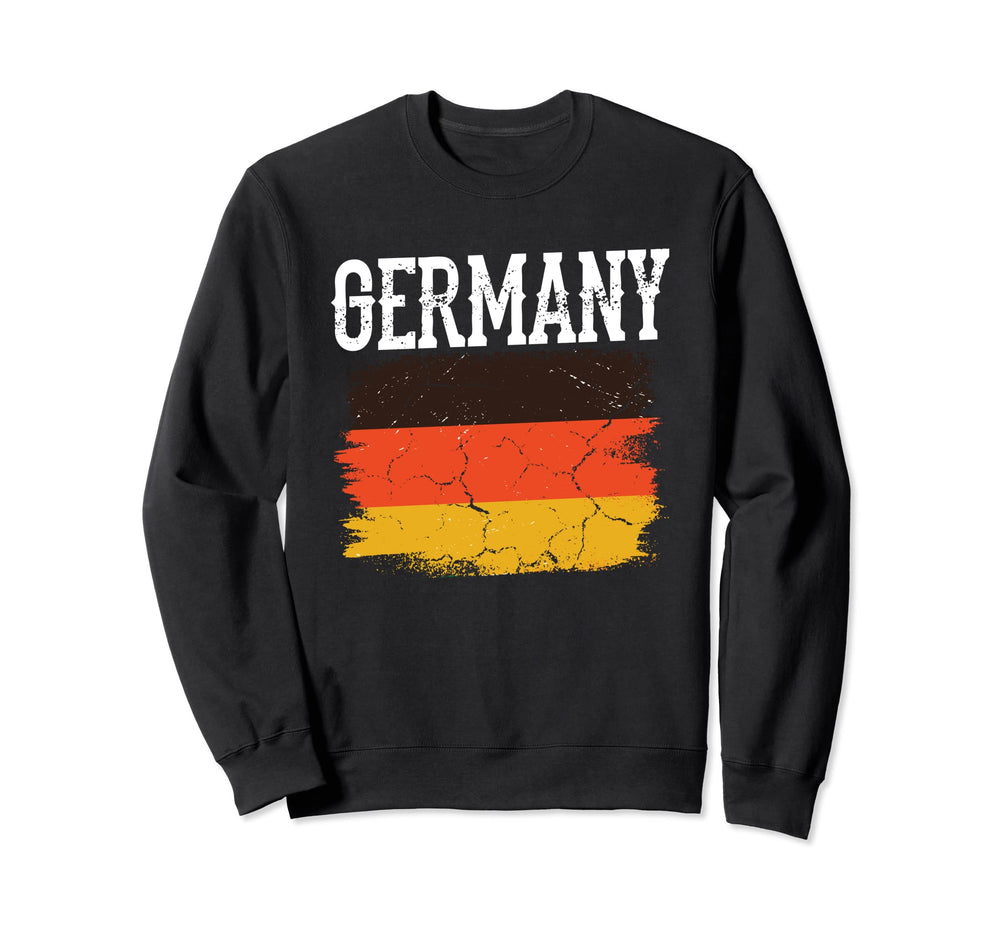 German Flag Football Fan Soccer Team Sweatshirt - Graphic Print Men Women