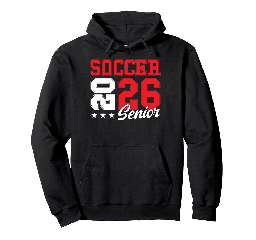 Soccer Senior Night Soccer Senior 2026 Hoodie - Minimalist Print Men Women