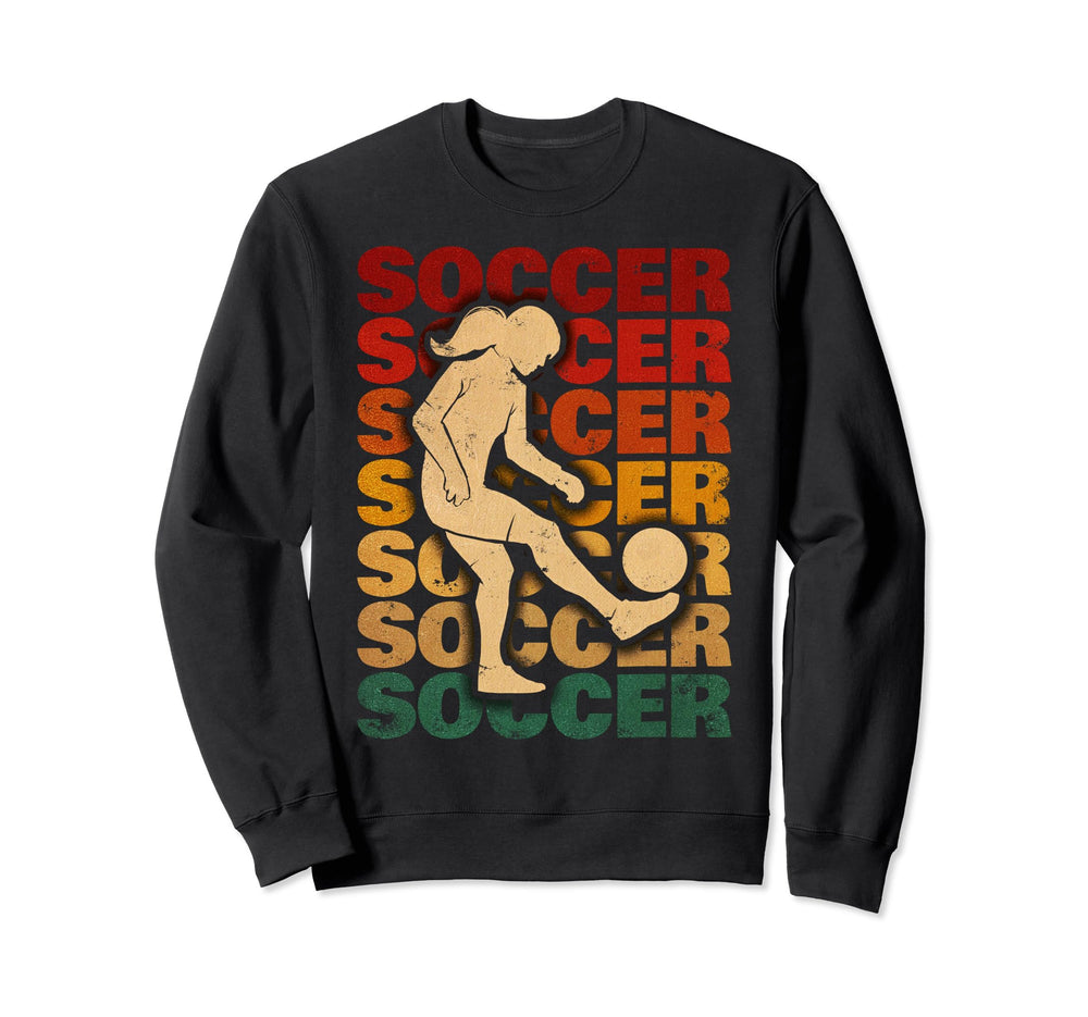 Soccer Goalie Distressed Goalkeeper Sweatshirt - Streetwear Style Men Women