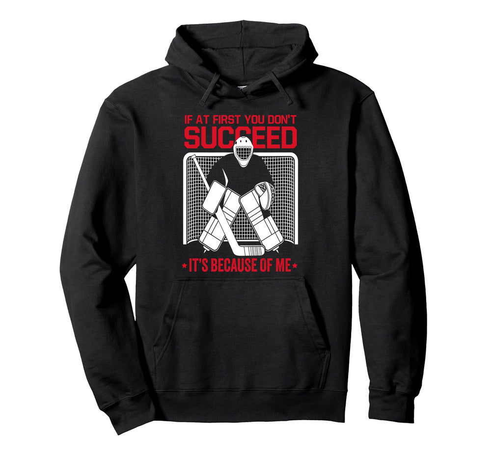Hockey Goalie Ice Hockey Goalkeeper Hoodie - Custom Art Print Men Women