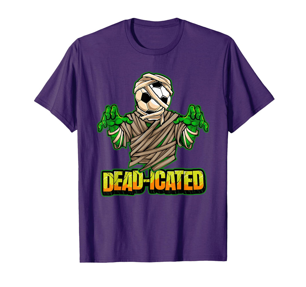Zombie Soccer Player Scary Soccer T-Shirt - Trendy Graphic Men Women