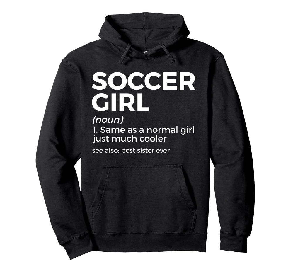 Funny Soccer Definition Womens Soccer Player Hoodie - Graphic Print Unisex