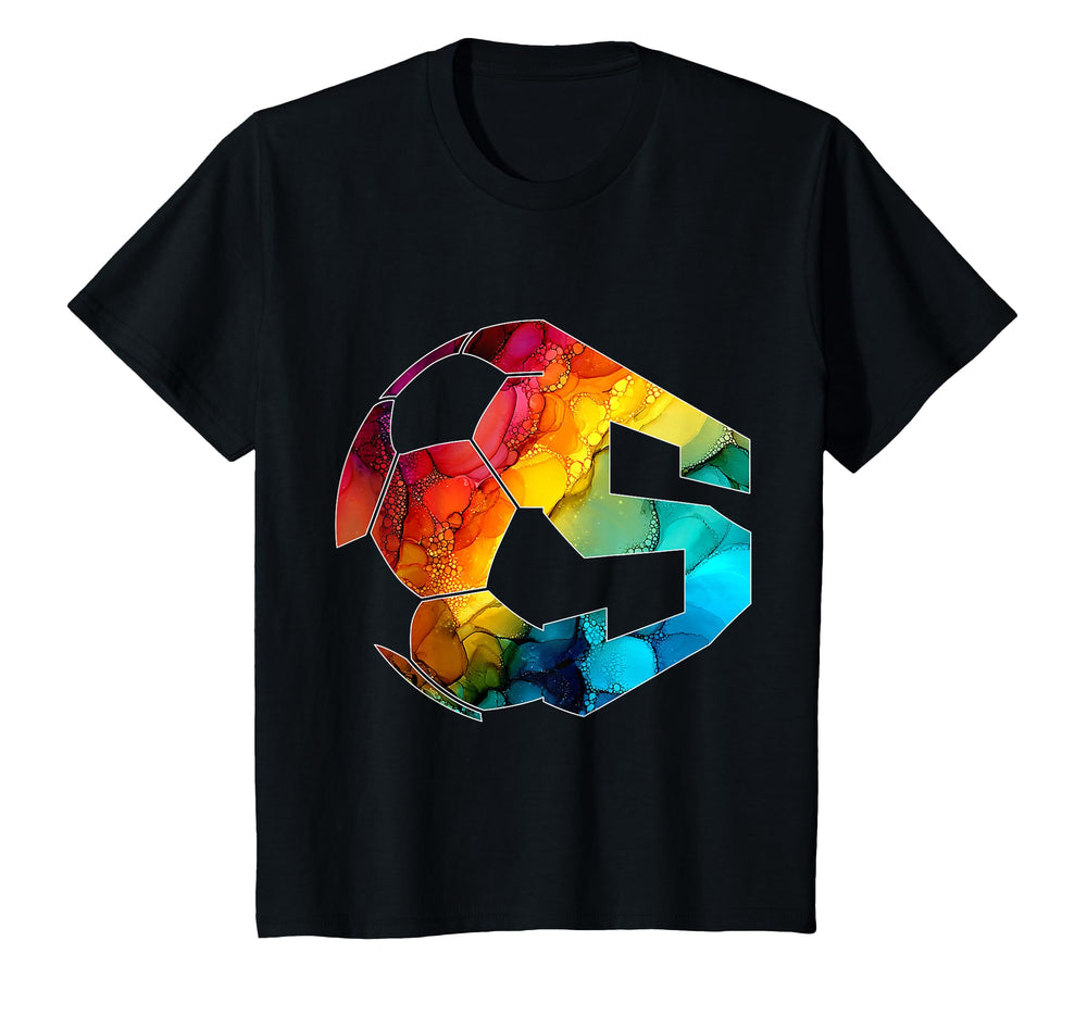 Number 5 Years Soccer 5Th Birthday T-Shirt - Novelty Apparel Men Women