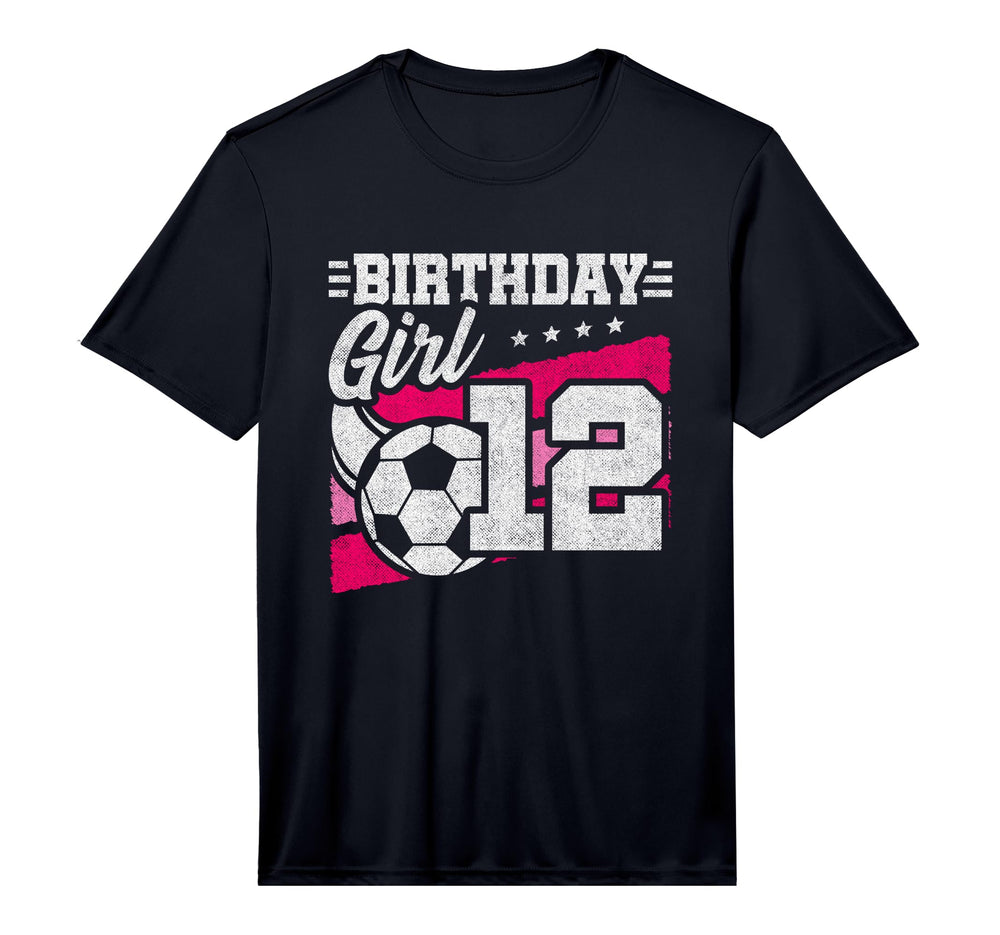 12 Year Old Soccer Birthday 12Th T-Shirt - Aesthetic Graphic Unisex