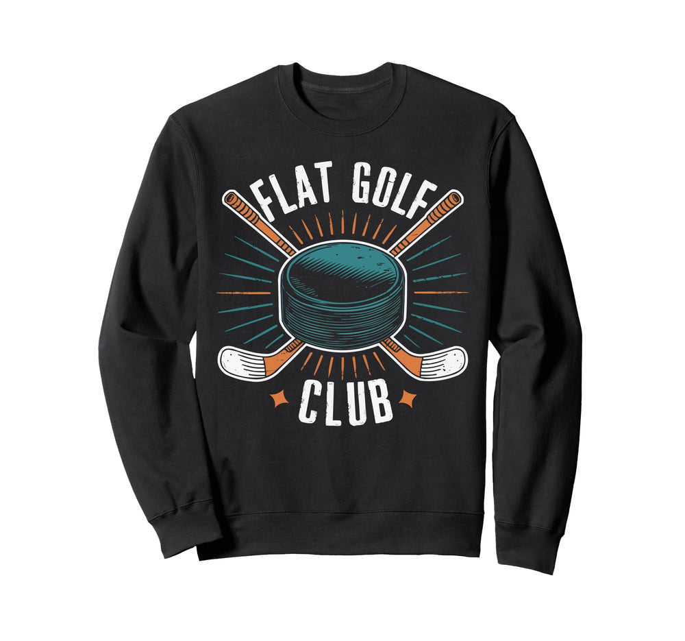 Funny Ice Hockey Player Winter Sweatshirt - Trendy Graphic for Adults