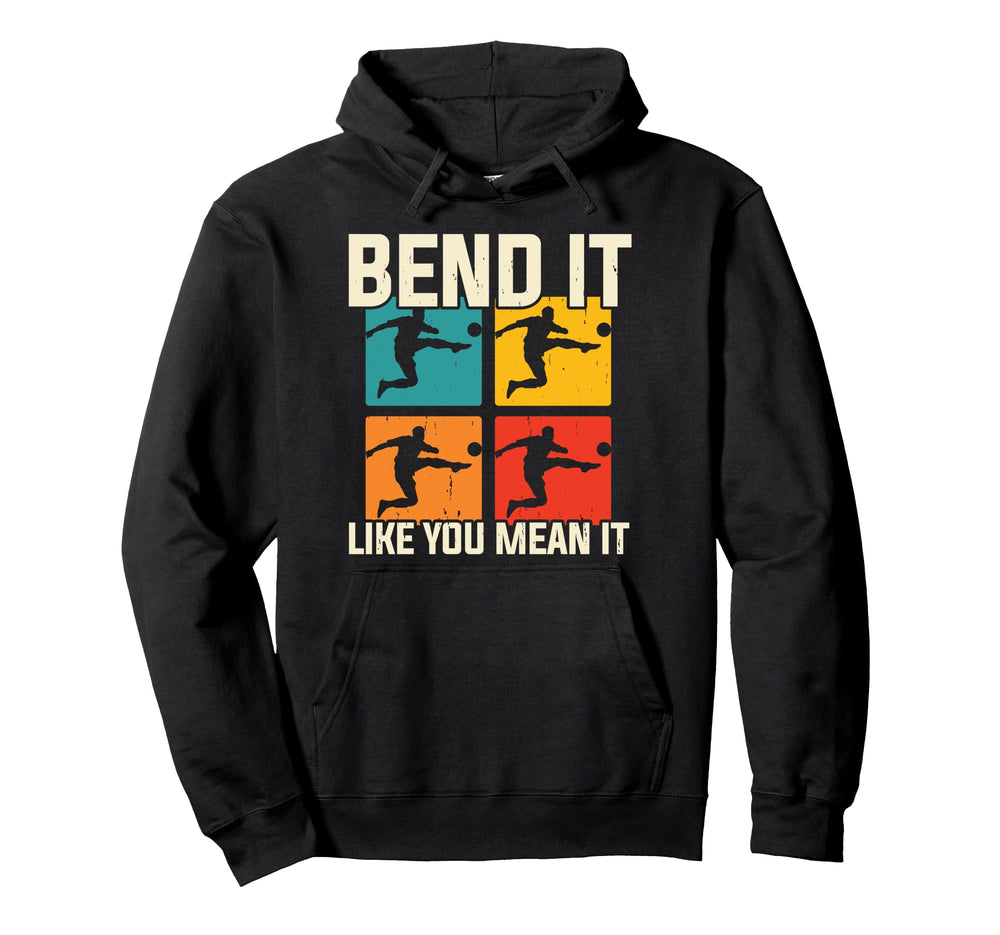 Unique Soccer Football Passion Hoodie - Minimalist Print for Adults