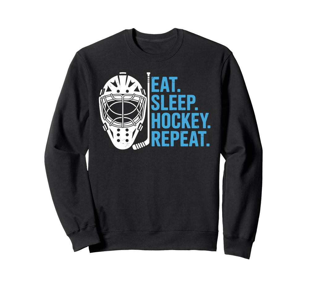 Funny Ice Hockey Ice Hockey Player Sweatshirt - Unique Graphic Unisex