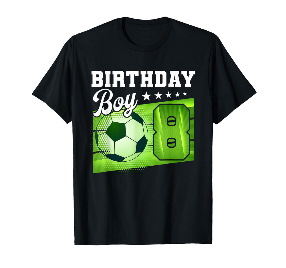 Birthday Tees 8 Soccer Its My 8Th T-Shirt - Aesthetic Graphic Unisex