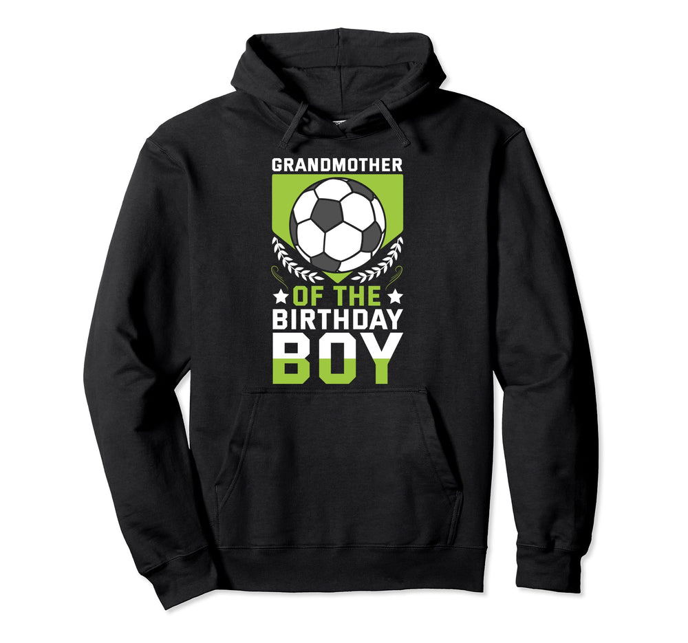 Grandmother Birthday Soccer Player Hoodie - Custom Art Print for Adults