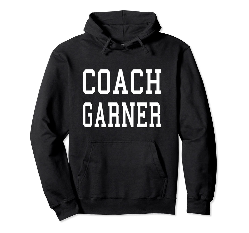 Coach Garner Custom Football Soccer Hoodie - Minimalist Print Men Women