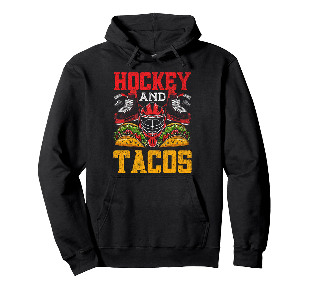 Ice Hockey Goalie Taco Goalkeeper Hoodie - Streetwear Style Men Women