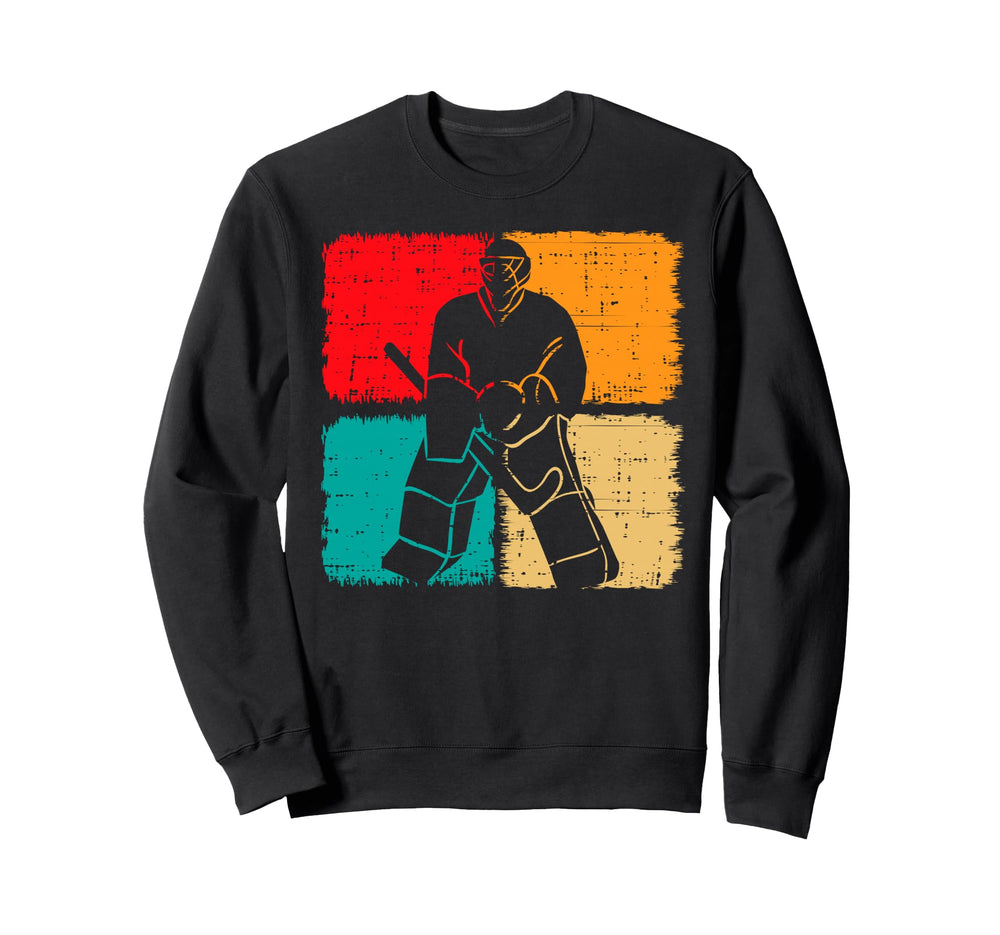Ice Hockey Goalie Goalkeeper Sweatshirt - Aesthetic Graphic for Adults