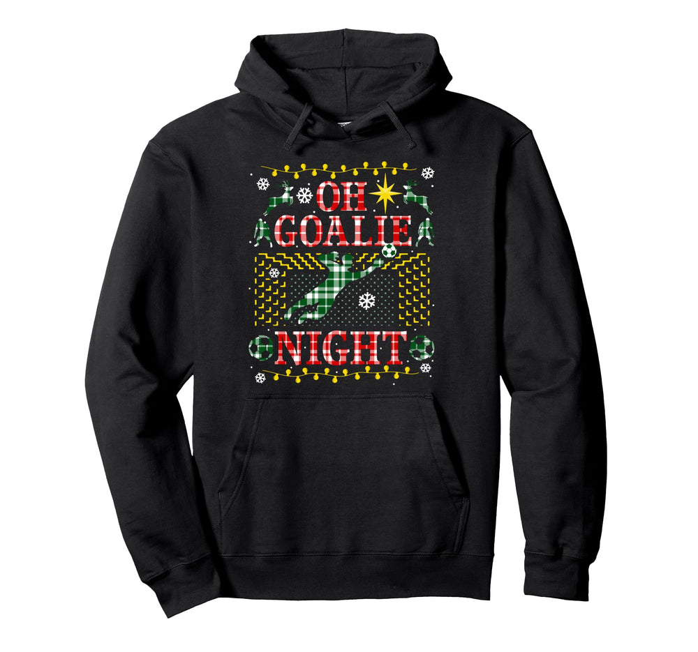 Funny Soccer Goalie Ugly Party Goal Hoodie - Custom Art Print for Adults