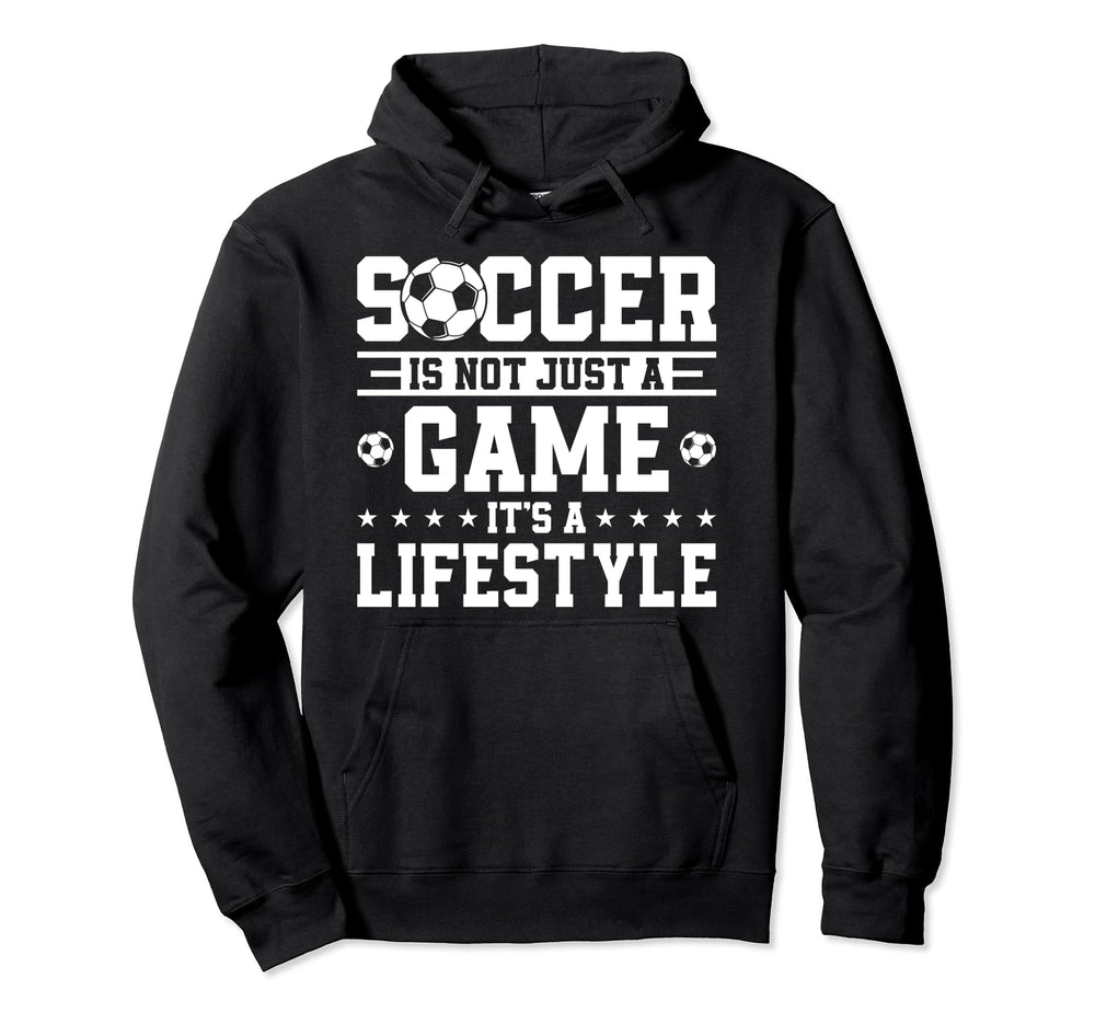Soccer Game Lifestyle Soccer Coach Hoodie - Unique Graphic for Adults