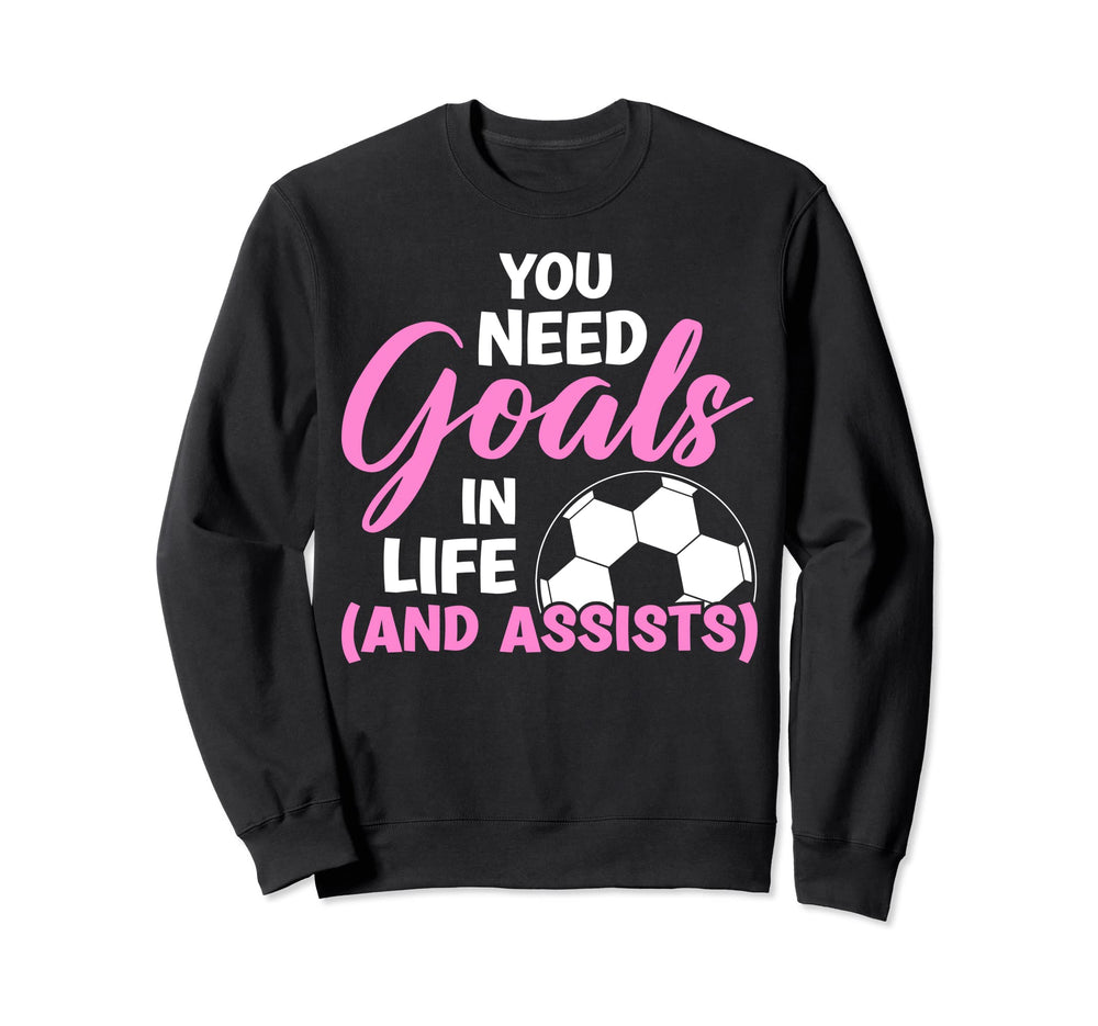 Soccer Striker Funny Sports You Sweatshirt - Aesthetic Graphic for Adults