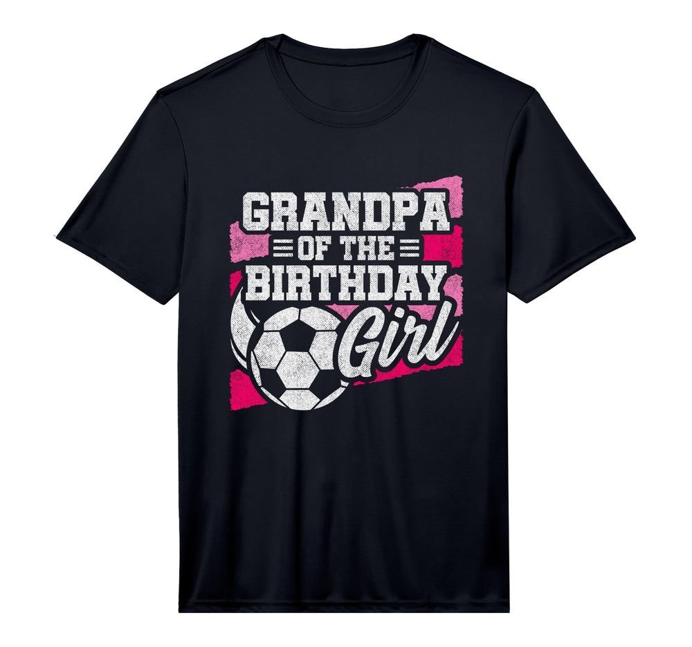Mens Birthday Grandpa Soccer Birthday T-Shirt - Fun Novelty Design Unisex
