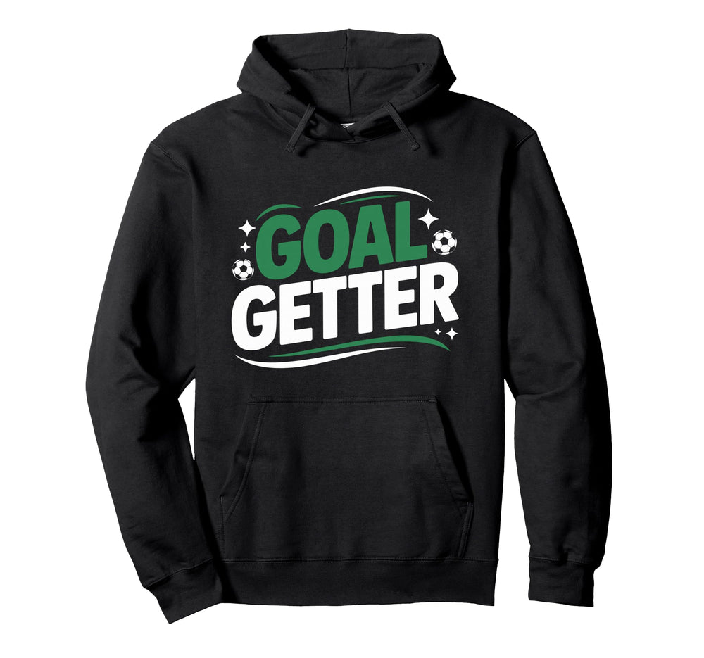 Soccer Player Goal Keeper And Soccer Hoodie - Custom Art Print for Adults