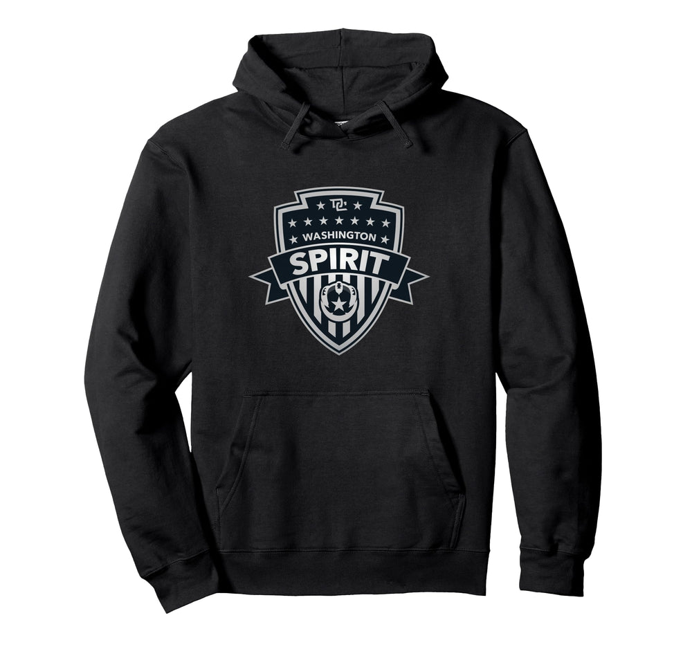 Nwsl Washington Spirit Crest Hoodie - Fun Novelty Design Unisex