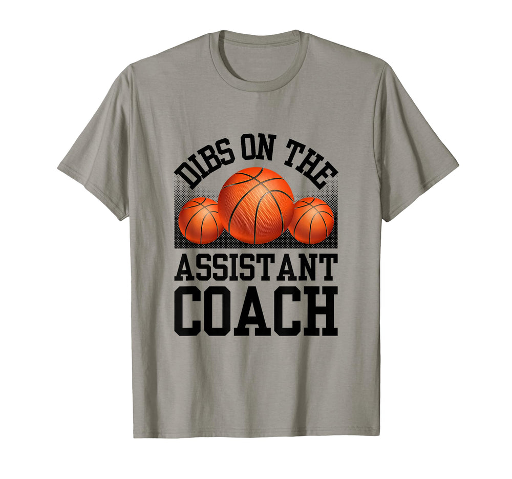 Dibs Assistant Coach Basketball T-Shirt - Aesthetic Graphic for Adults