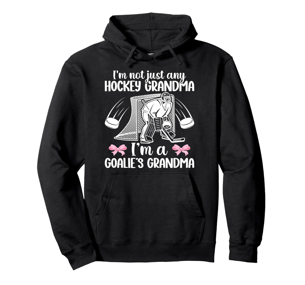 Im Hockey Goalie Grandma Hockey Keeper Hoodie - Graphic Print Men Women