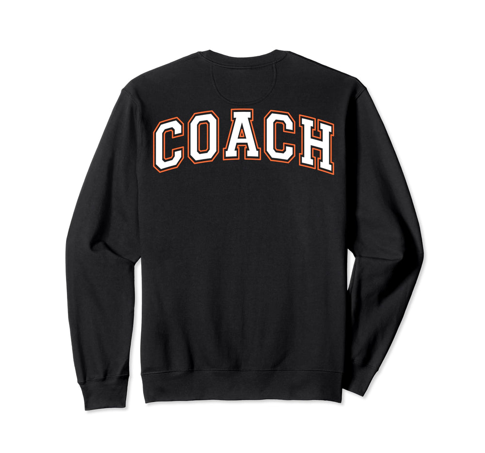 Coach Sports Trainer White Sweatshirt - Casual Everyday Wear Men Women