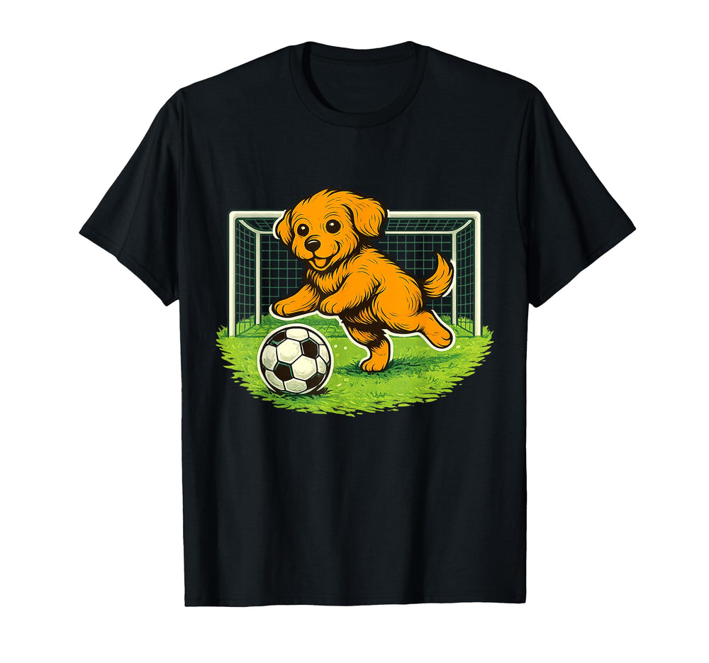 Goalkeeper Puppy T-Shirt - Streetwear Style for Adults