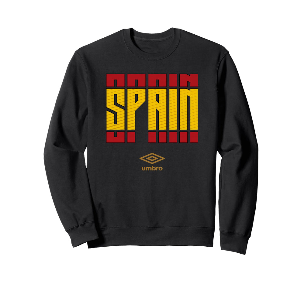Umbro International Soccer Spain Sweatshirt - Trendy Graphic for Adults