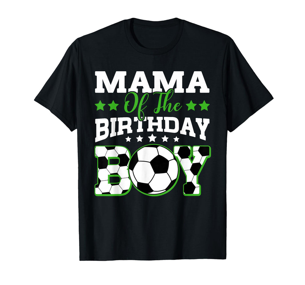 Mama Birthday Soccer Family Matching T-Shirt - Trendy Graphic Unisex