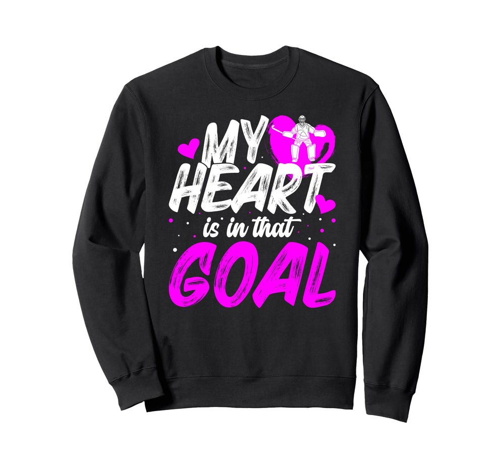 Field Hockey Goalkeeper Grandma Field Sweatshirt - Minimalist Print Unisex