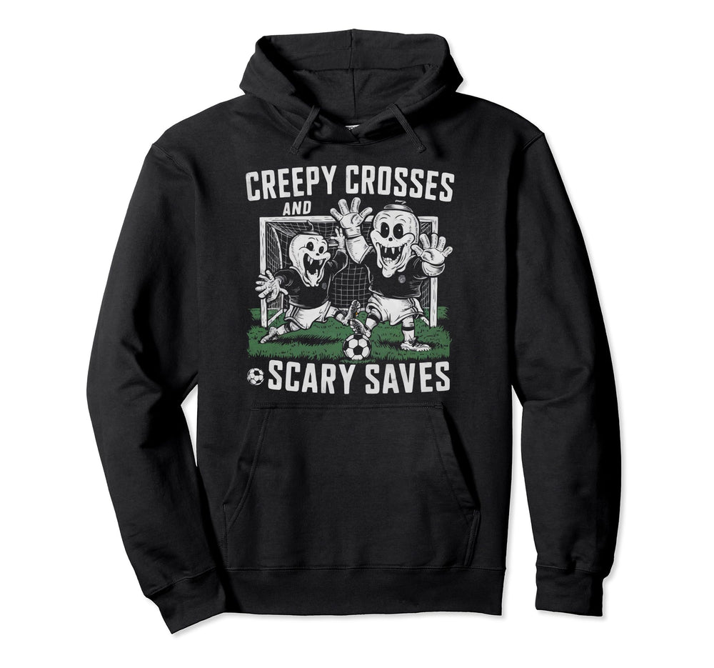 Soccer Halloween Spooky Goalkeeper Trick Hoodie - Streetwear Style Unisex