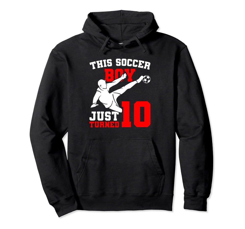 Birthday Soccer Player This Soccer Hoodie - Minimalist Print Men Women