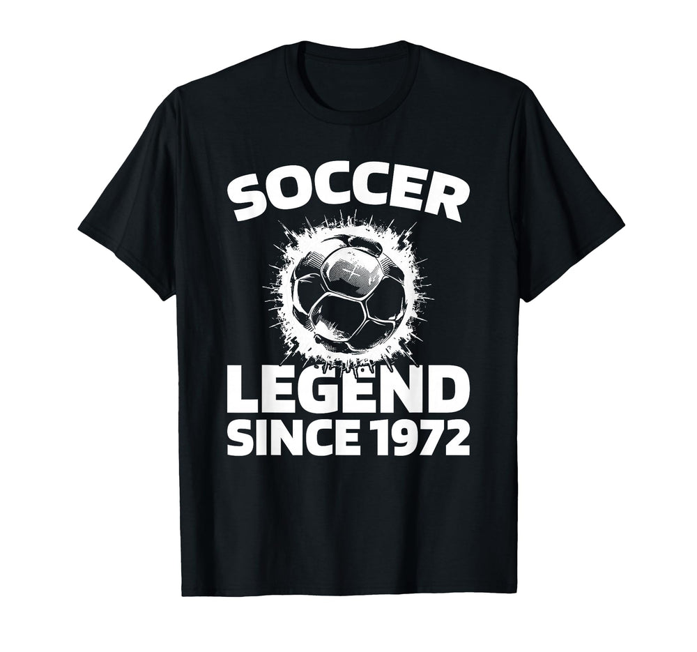 Birthday Player Sports Team Soccer T-Shirt - Novelty Apparel for Adults